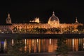 The Hotel Dieu hospital in Lyon. France Royalty Free Stock Photo