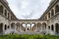 Hotel dieu hospital in Paris France Royalty Free Stock Photo