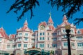 Hotel Disneyland, it is located at the entrance of Disneyland Paris, also called Eurodisney in Paris