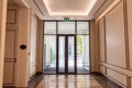 Hotel door entrance modern design