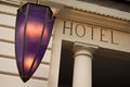 Hotel facade Royalty Free Stock Photo