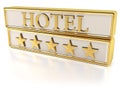 Hotel - Five gold stars