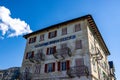 Hotel Furkablick on the top of Furka Pass in Switzerland - REALP, SWITZERLAND - JULY 14, 2022