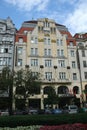 Hotel Golden Goose in Prague Royalty Free Stock Photo