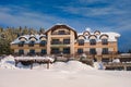 Hotel Green on Kubinska Hola winter restort during winter