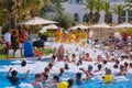 Hotel holds foam pool party - Tunisia, Sousse, El Kantaoui 06 19 2019