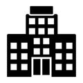 Hotel Icon in Dualtone Style