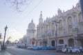 Hotel Inglaterra and Capitolio in La Havana