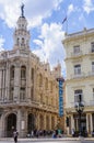 Hotel Inglaterra and Great Theater in Havana, Cuba
