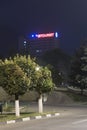 Hotel Intourist at 5 o'clock in the morning in Pyatigorsk, Russ