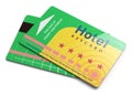 Hotel keycards Royalty Free Stock Photo