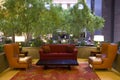 Hotel lobby of Grand Hyatt Bellevue Royalty Free Stock Photo