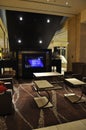 Osaka, 16th may: Hotel Lobby interior area design from Osaka City in Japan