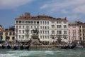 The Hotel Londra Palace and the promenade in Venice city