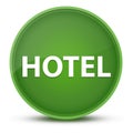 Hotel luxurious glossy green round button abstract Royalty Free Stock Photo