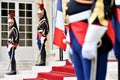 Hotel Matignon Republican Guards of honor