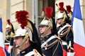 Hotel Matignon Republican Guards of honor