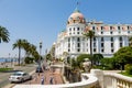 The Hotel Negresco in Nice, France