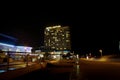 Hotel Neptun on the beach promenade of Warnemuende in Germany Royalty Free Stock Photo