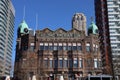 Hotel New York at former terminal building of the Holland Amerika Lijn on the wilhelmina harbor in the port of Rotterdam