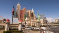 Hotel New York New York Las Vegas - LAS VEGAS, NEVADA APRIL 12, 2015 Royalty Free Stock Photo
