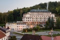 Hotel Palace in Luhacovice spa, Czech Republic Royalty Free Stock Photo