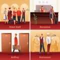 Hotel People Flat Compositions