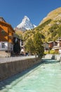 Hotel Perren with views of the Matterhorn, Zermatt, Switzerland