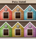 Hotel for pets Royalty Free Stock Photo