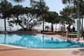 Hotel Pool in Turkey Royalty Free Stock Photo