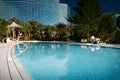 Hotel poolside