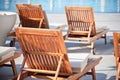 Hotel Poolside Chairs Royalty Free Stock Photo