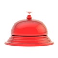 Hotel reception bell isolated Royalty Free Stock Photo