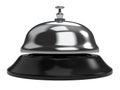 Hotel Reception Bell Isolated on White Background Royalty Free Stock Photo