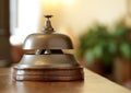 Hotel reception service bell Royalty Free Stock Photo