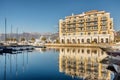 Hotel Regency in Porto Montenegro in Tivat, Montenegro Royalty Free Stock Photo