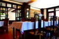 Hotel restaurant dining room Royalty Free Stock Photo
