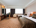 Hotel room interior Royalty Free Stock Photo