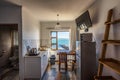 Hotel room interior at The Cormorant House in Luderitz, Namibia Royalty Free Stock Photo