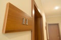 Hotel room number 11 Royalty Free Stock Photo