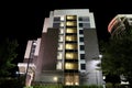 Hotel Rooms Late Evening Royalty Free Stock Photo