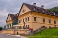 Hotel Runa in town of Gelnica Royalty Free Stock Photo