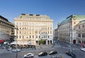 Hotel Sacher And Albertinaplatz, Vienna, Austria, editorial