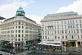 Hotel Sacher and Generali Building in Vienna, Austria Royalty Free Stock Photo