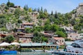 Hotel Sahil Pension Turkey, Kaleuchagiz, village for rich visitors, on the ruins of the ancient city of Kekova