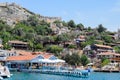 Hotel Sahil Pension Turkey, Kaleuchagiz, village for rich visitors, on the ruins of the ancient city of Kekova