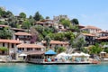 Hotel Sahil Pension Turkey, Kaleuchagiz, village for rich visitors, on the ruins of the ancient city of Kekova