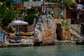 Hotel Sahil Pension Turkey, Kaleuchagiz, village for rich visitors, on the ruins of the ancient city of Kekova