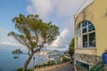 The Hotel San Michele in spring, in Anacapri on the island of Capri, Italy