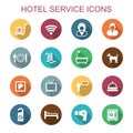 Hotel service icons